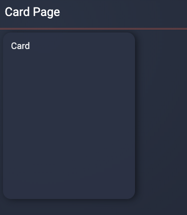 Card Results