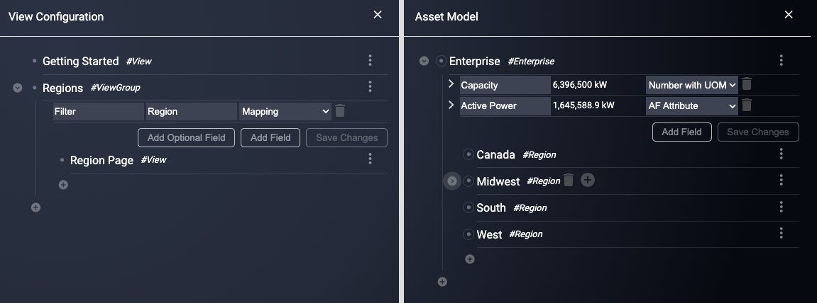 View Group Config